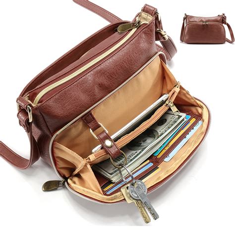 Women's Faux Leather Crossbody Bags & Purses 